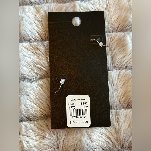 New York & Company Silver Dangle Earrings - Picture 2 of 2